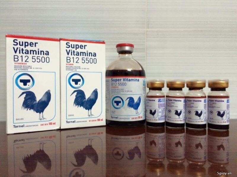 Thuốc chắc xương, phát triển cơ bắp cho gà đá